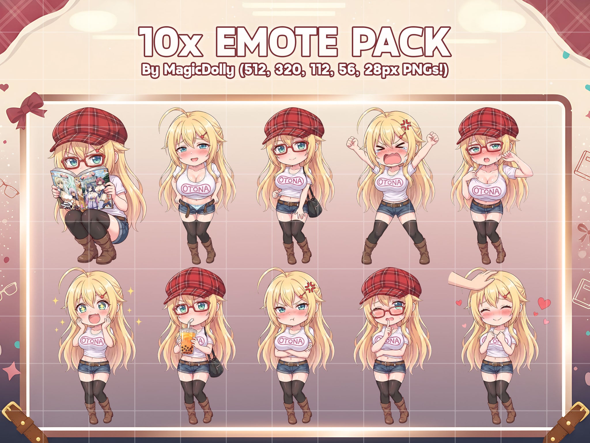 Otona Mitsuki Emote Pack