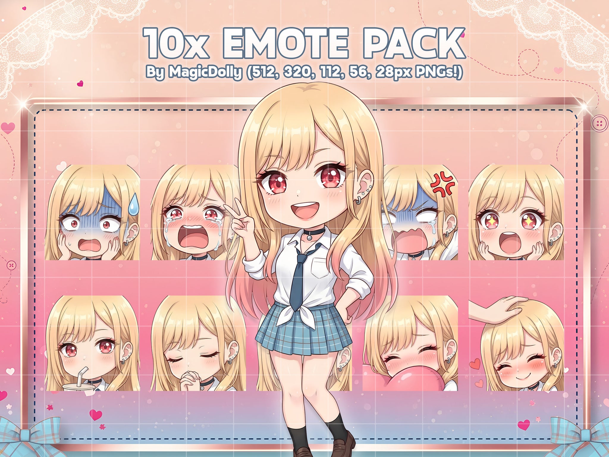 Marin Kitagawa Emote Pack