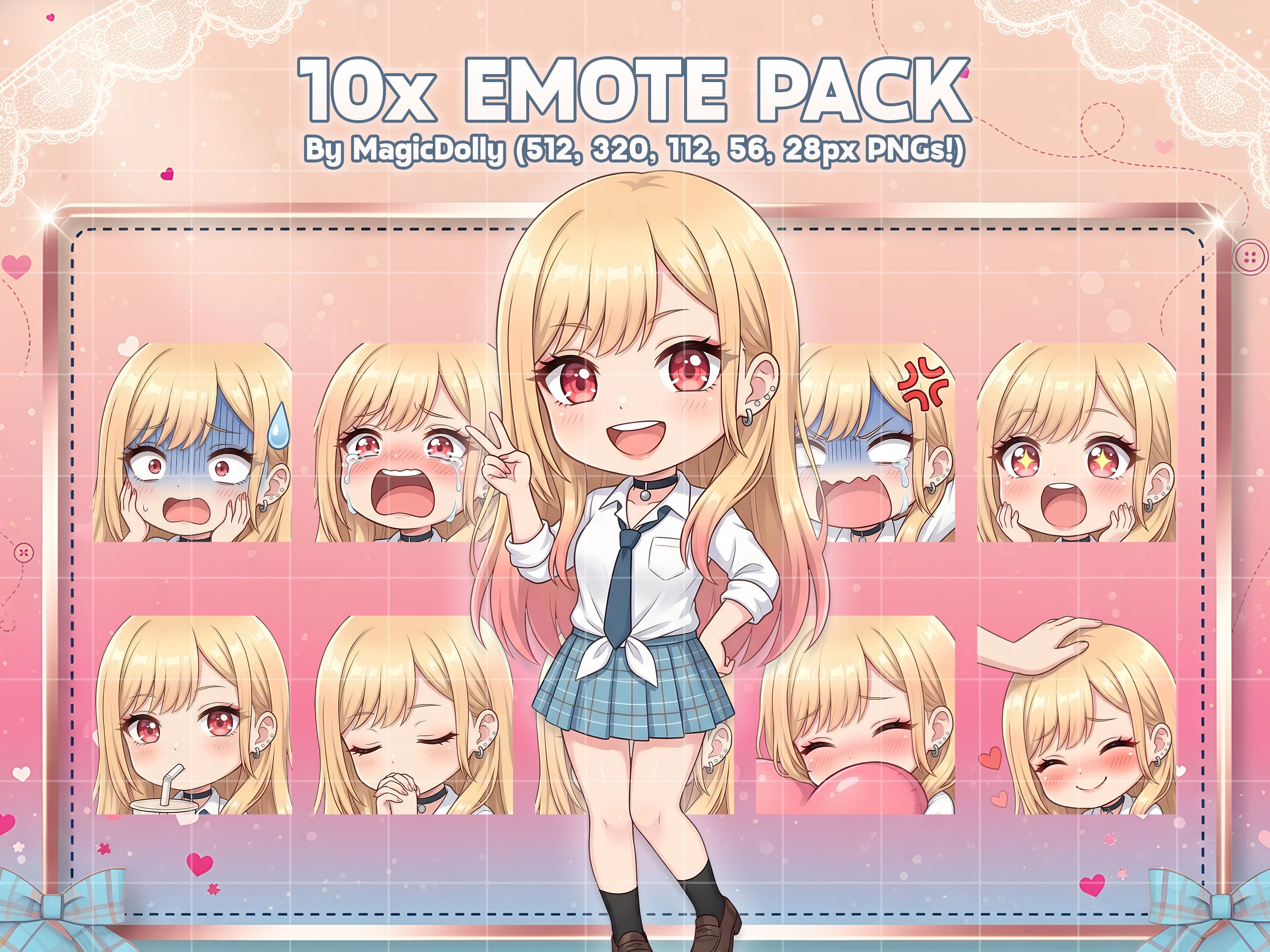 Marin Kitagawa Emote Pack