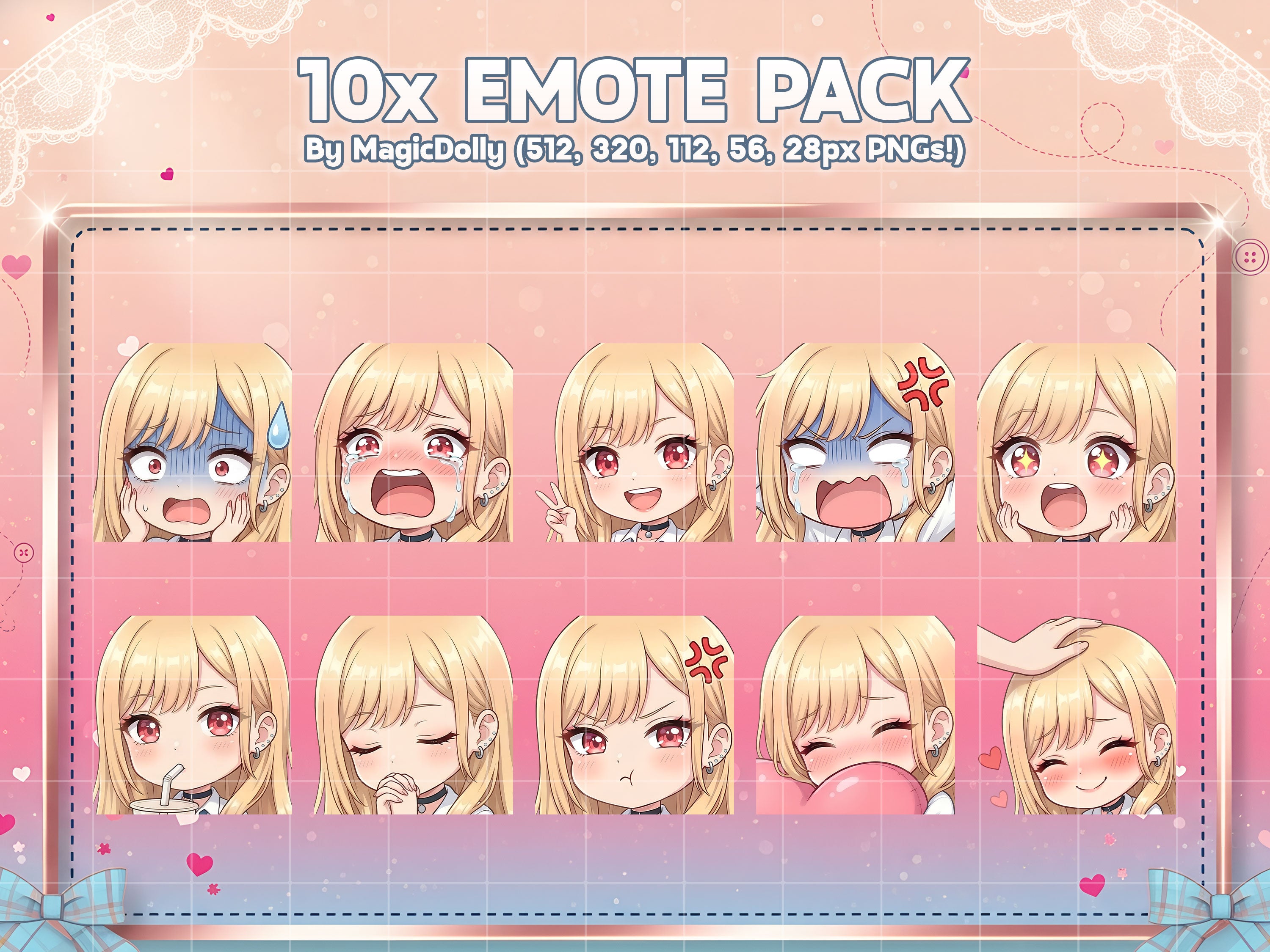 Marin Kitagawa Emote Pack