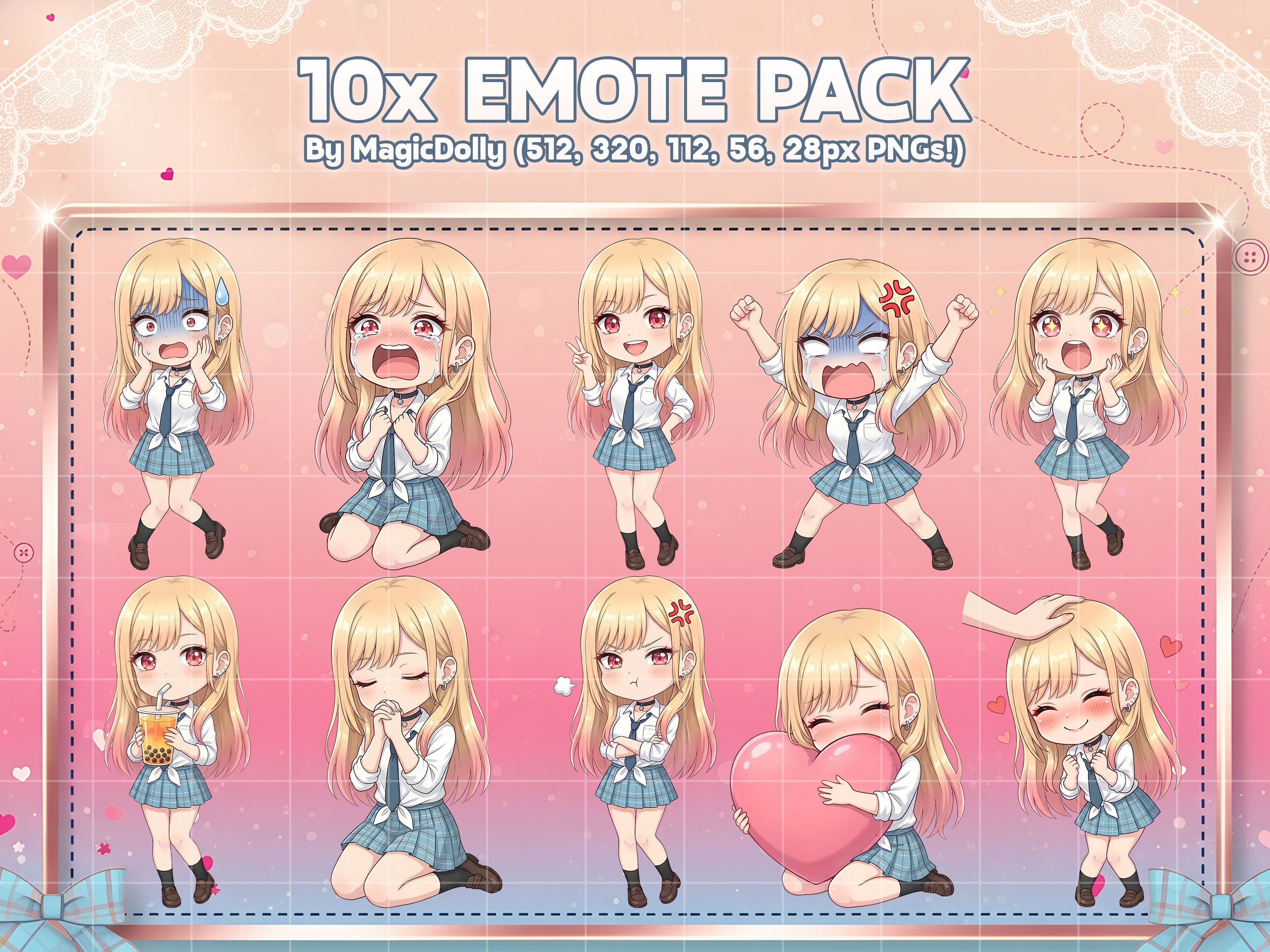 Marin Kitagawa Emote Pack