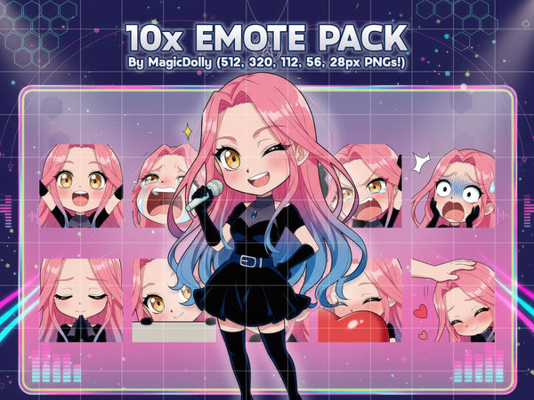 Mizi Alien Stage Emote Pack
