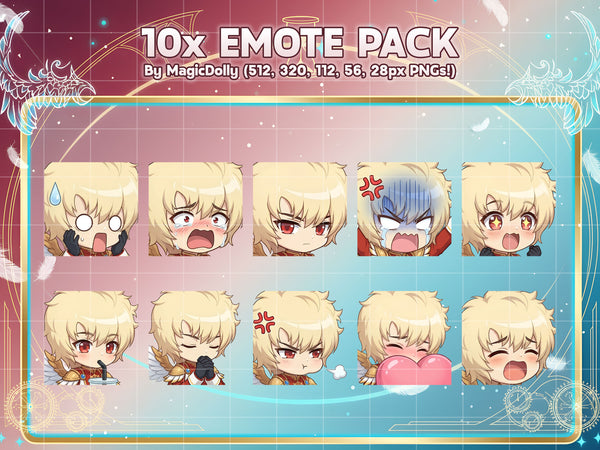 Alpha (Maplestory) Emote Pack Hover