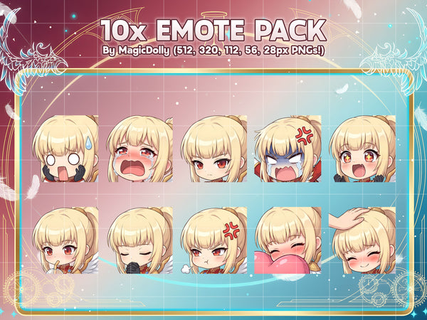 Beta (Maplestory) Emote Pack Hover