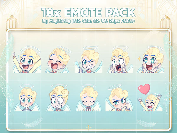 Saint Peter Emote Pack Hover