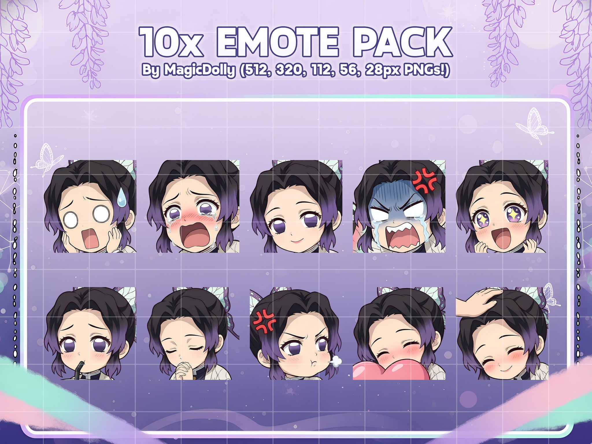 Shinobu Kocho Emote Pack