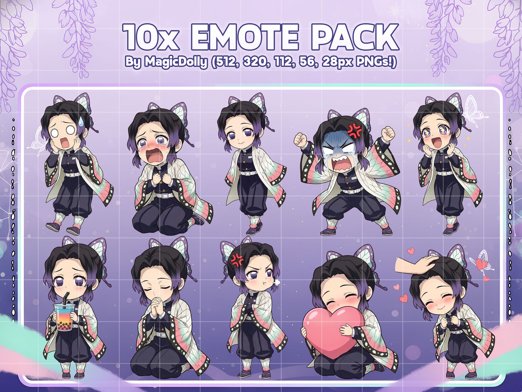 Shinobu Kocho Emote Pack