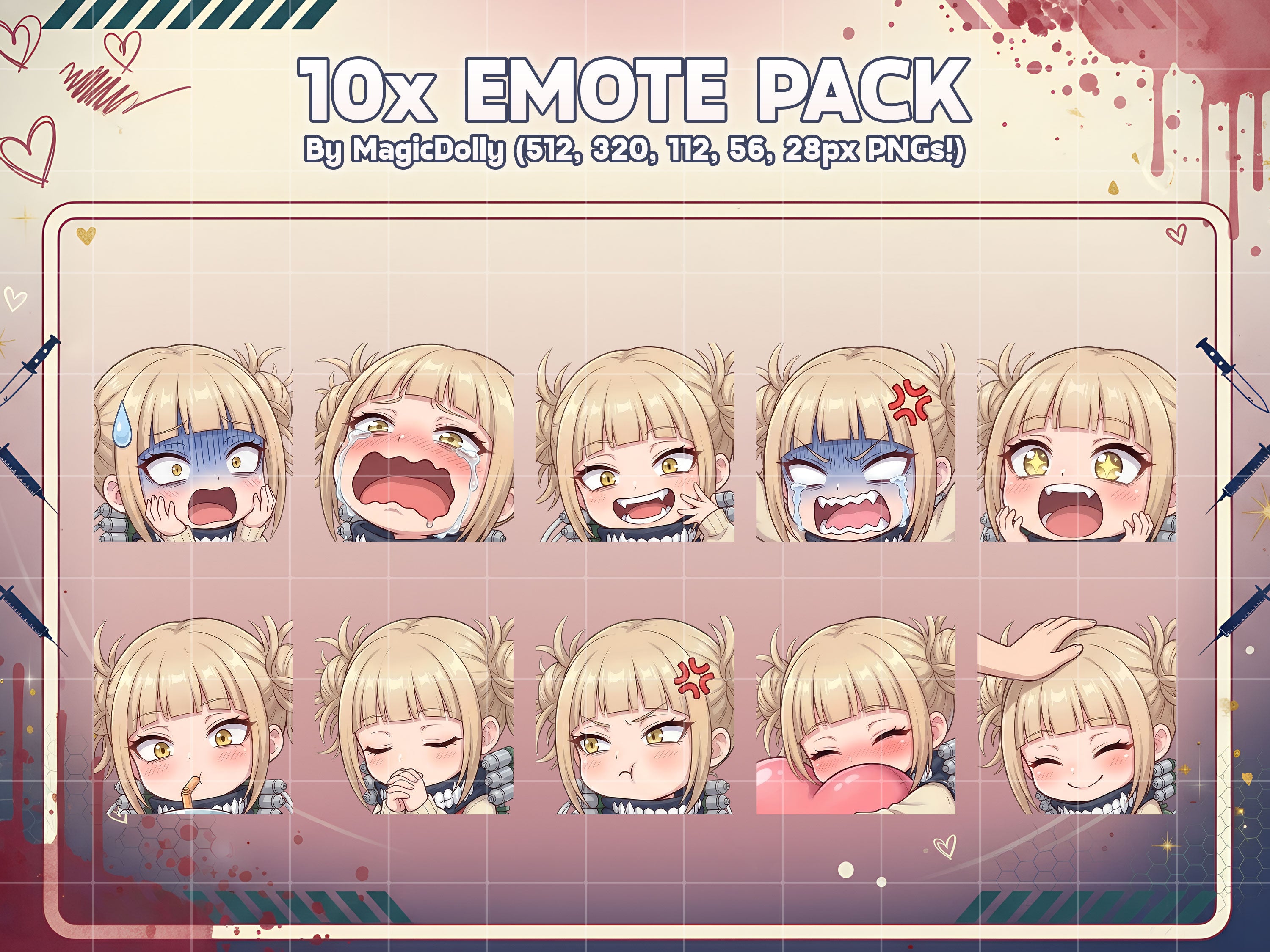 Himiko Toga Emote Pack