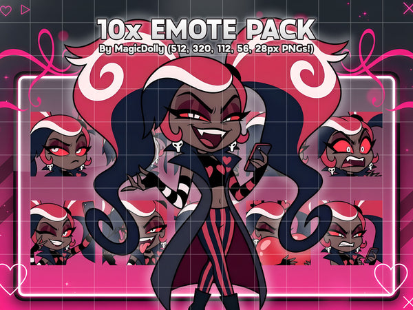 Velvette Emote Pack